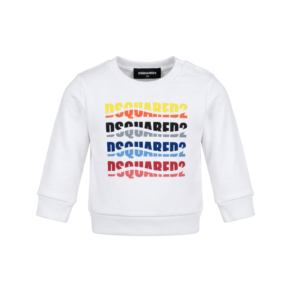 DSQUARED Felpa in cotone...