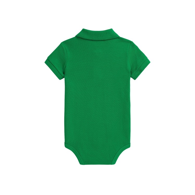 RALPH LAUREN Body verde polo Big Pony neonato