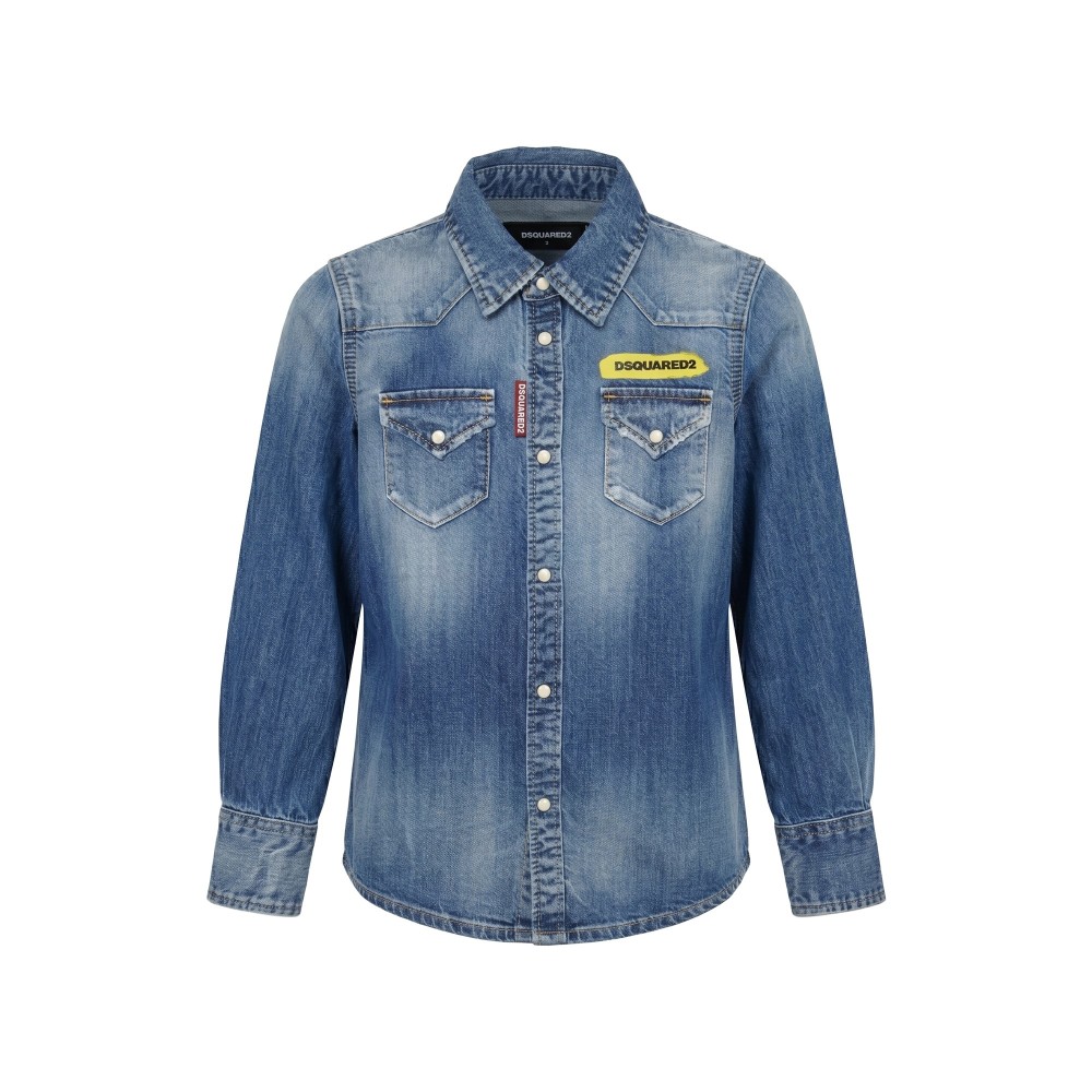 DSQUARED Camicia in denim...