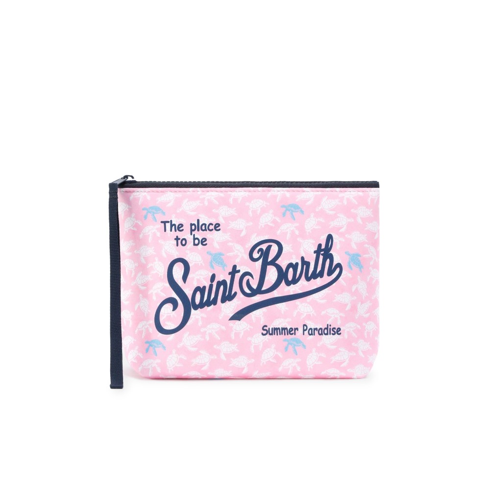 SAINT BARTH Pochette rosa...