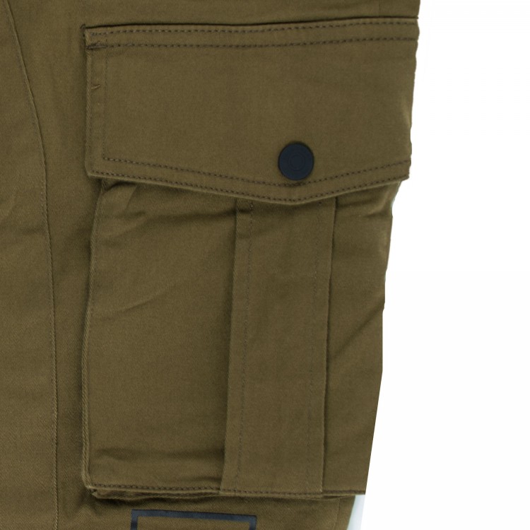 DSQUARED Pantalone cargo verdone ragazzo