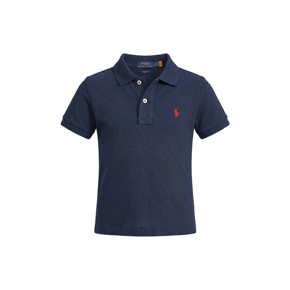 RALPH LAUREN Polo blu bambino