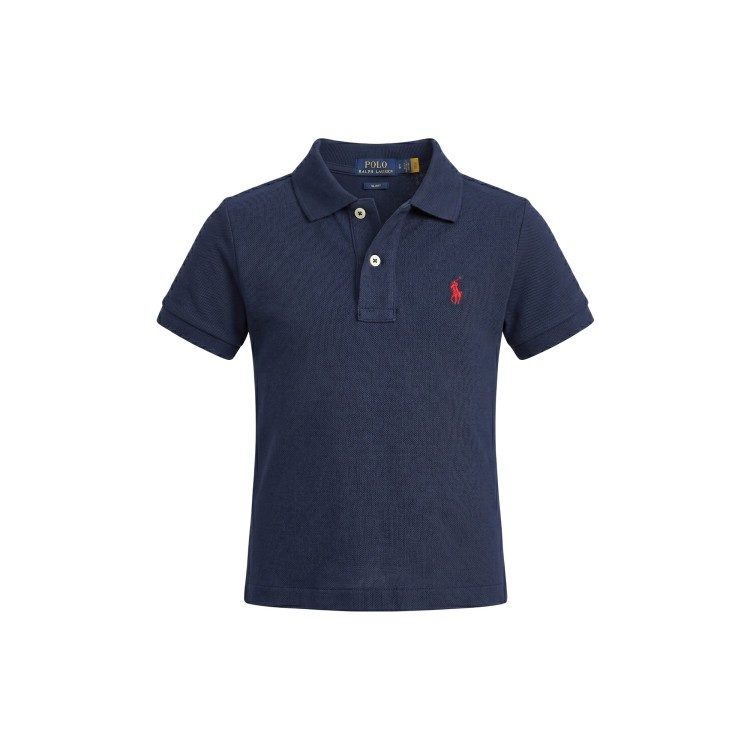RALPH LAUREN Polo blu bambino