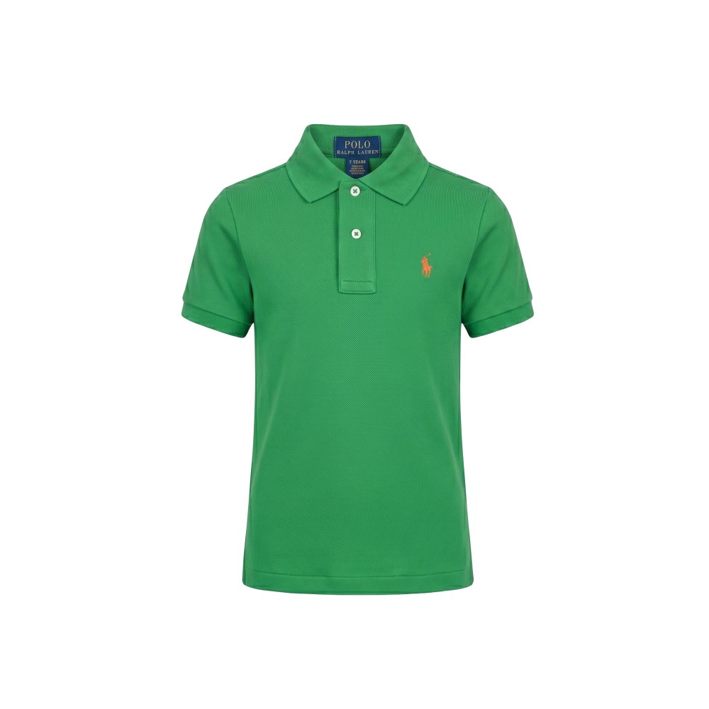 RALPH LAUREN Polo piqué di...