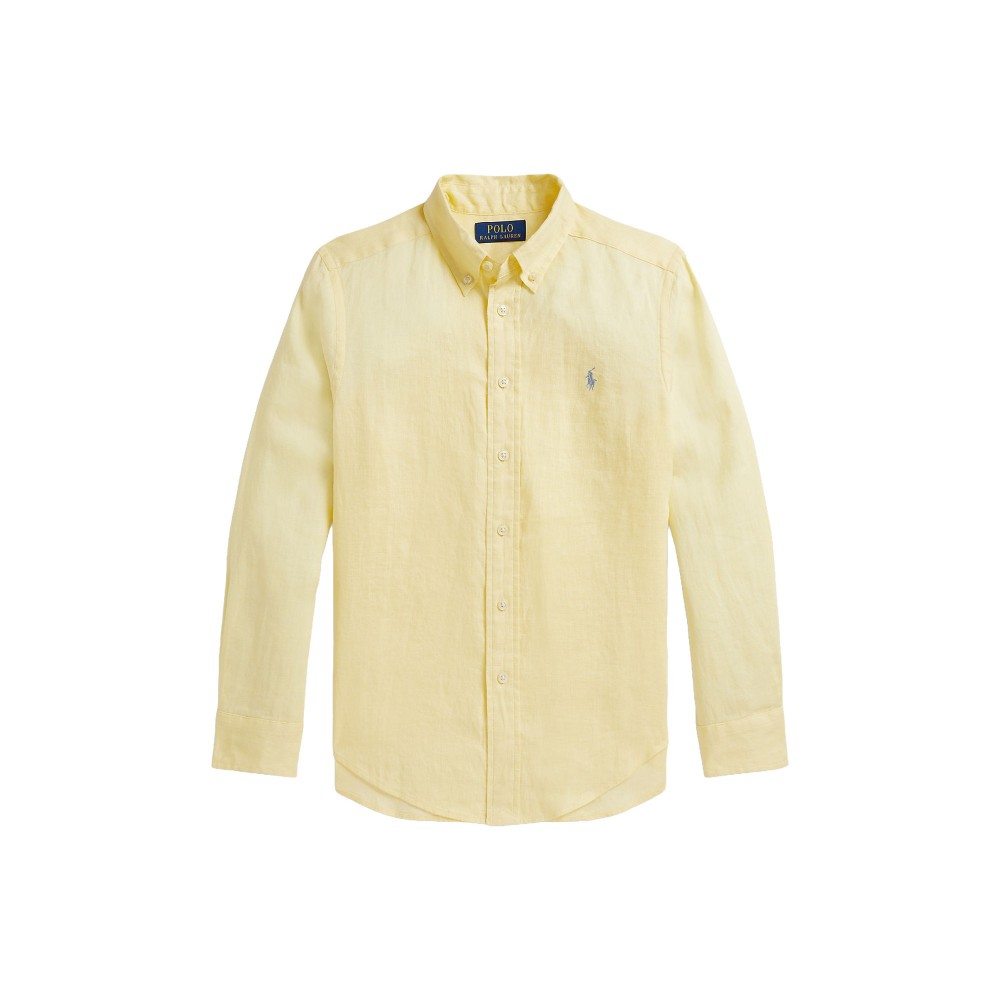 RALPH LAUREN Camicia gialla...