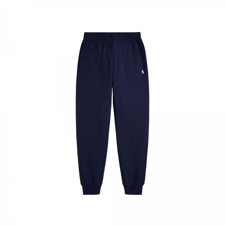 RALPH LAUREN Joggers blu navy con logo bambini
