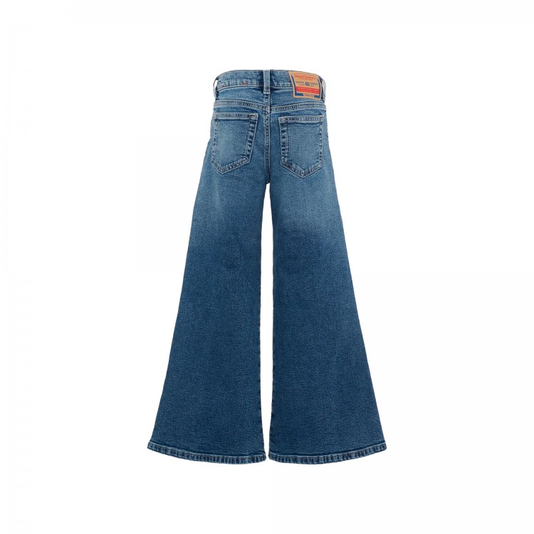 DIESEL Jeans slavato 1978 flared bambina