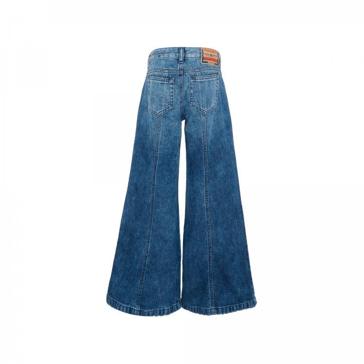 DIESEL Jeans in denim a zampa bambina