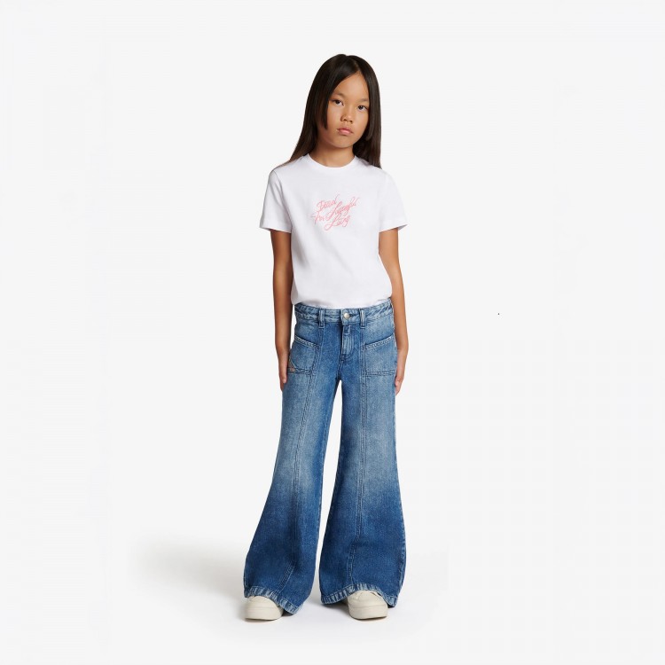 DIESEL Jeans in denim a zampa bambina