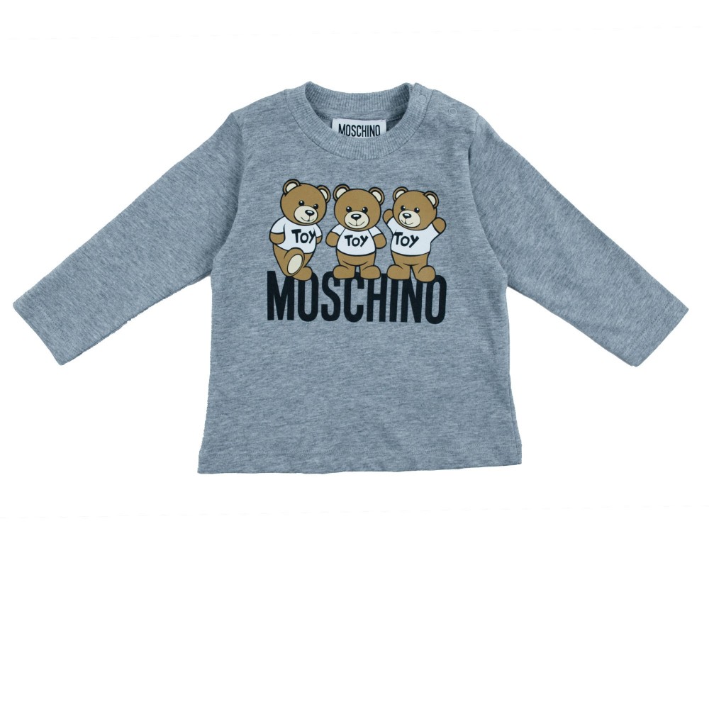 MOSCHINO T-shirt  grigia...