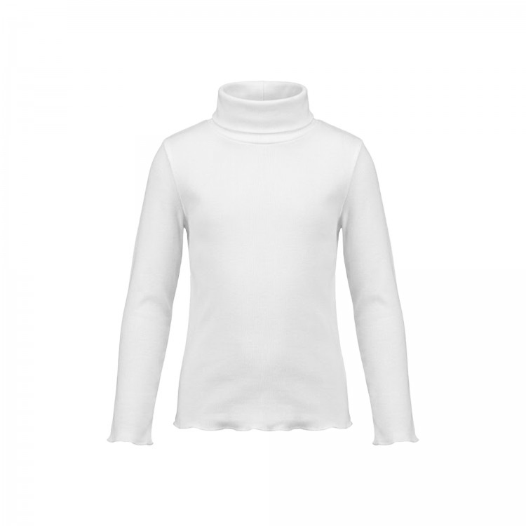 DOUDOU T-shirt bianca a maniche lunghe bambina