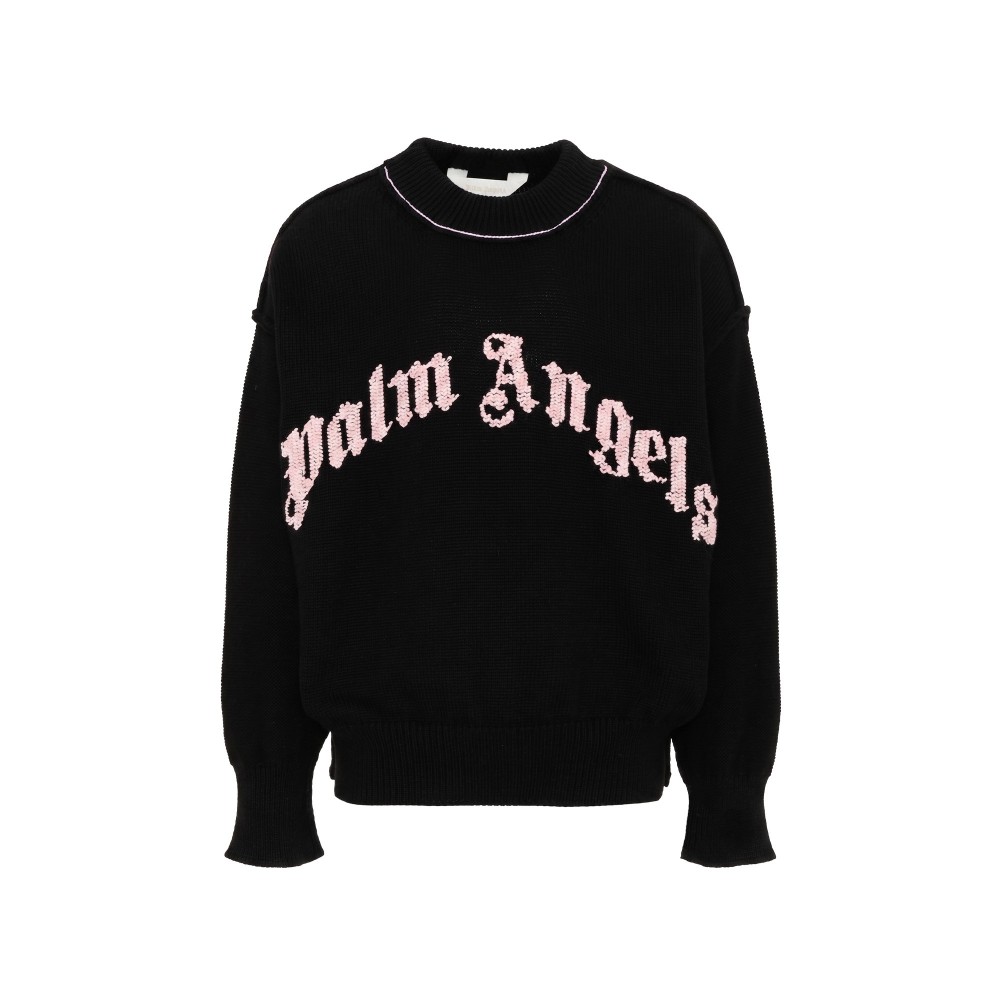 PALM ANGELS Maglione nero...