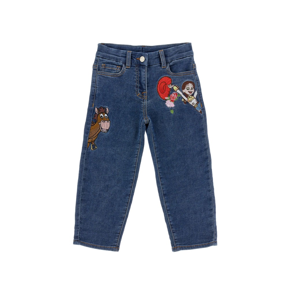 MONNALISA Jeans blu Toy...