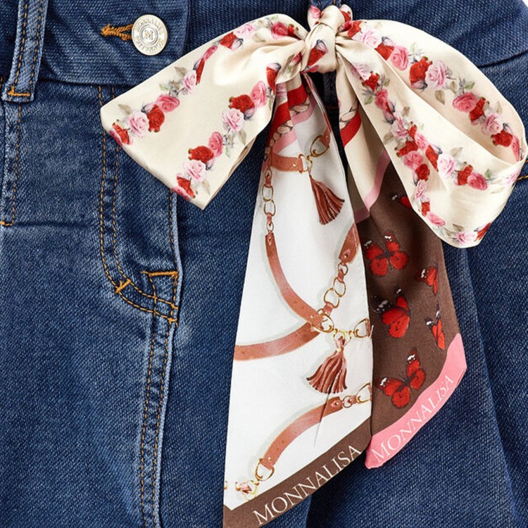 MONNALISA Minigonna in denim bambina