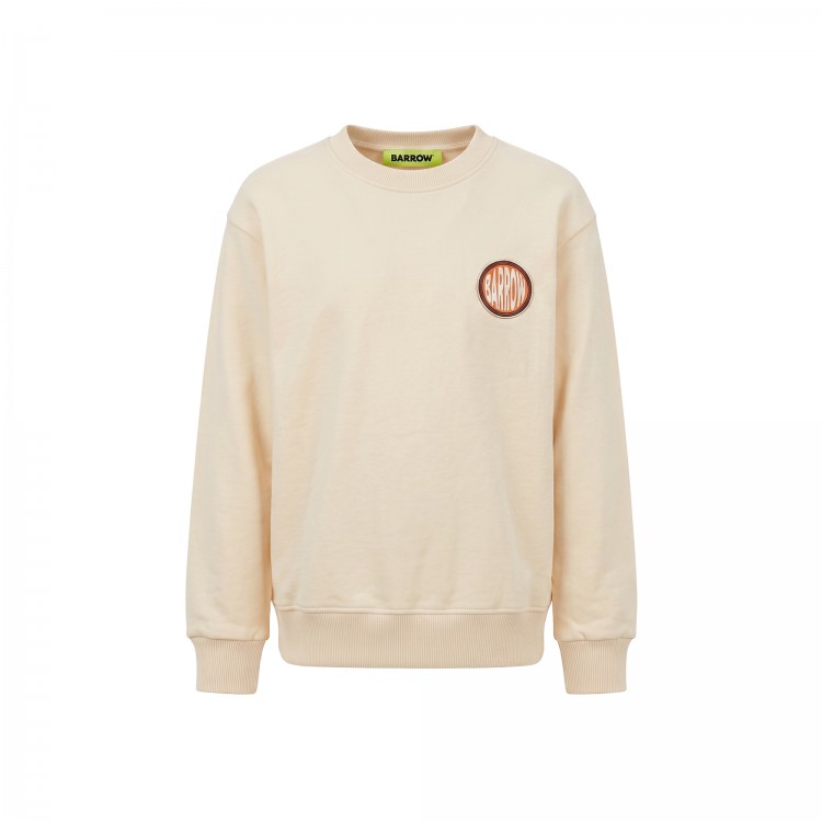 BARROW REGULAR SWEATSHIRT BOY.CREMA/CREAM