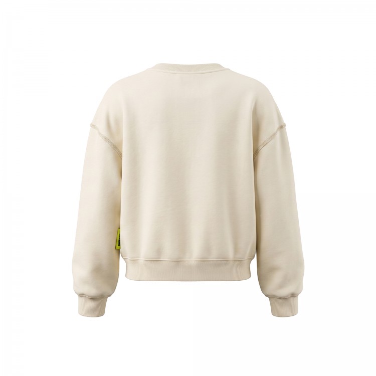 BARROW OVER BOXY FIT SWEATSHIRT GIRL.CREMA/CREAM