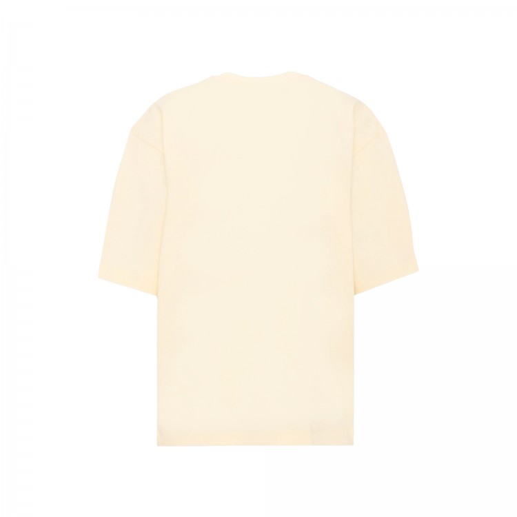 BARROW OVER FIT JERSEY T-SHIRT UNISEX.CREMA/CREAM