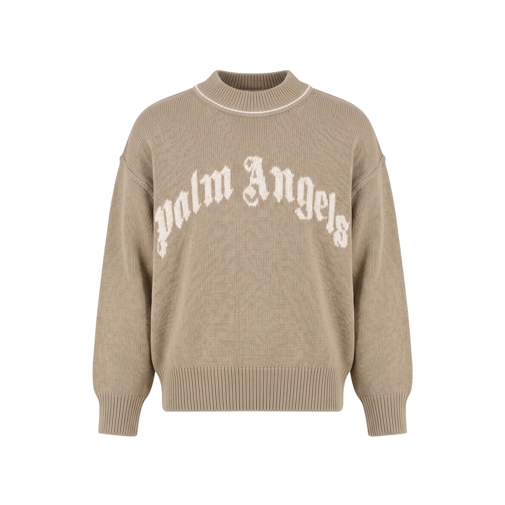 PALM ANGELS Maglione beige...
