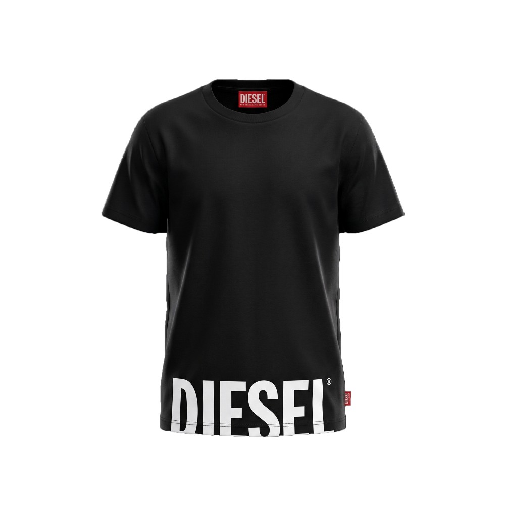 DIESEL TPRES MAGLIETTA.NERO