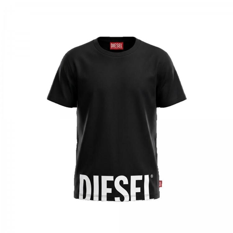 DIESEL TPRES MAGLIETTA.NERO