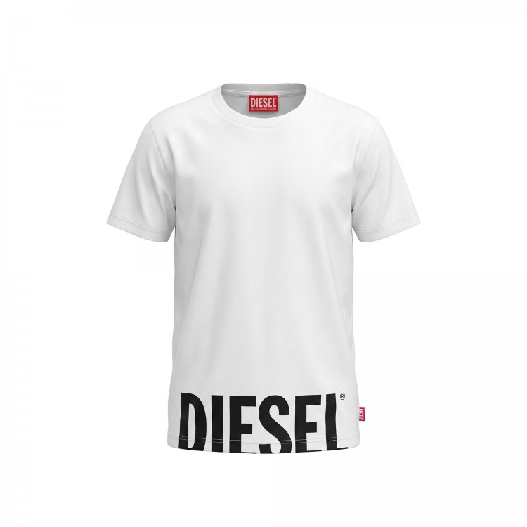 DIESEL TPRES MAGLIETTA.BIANCO