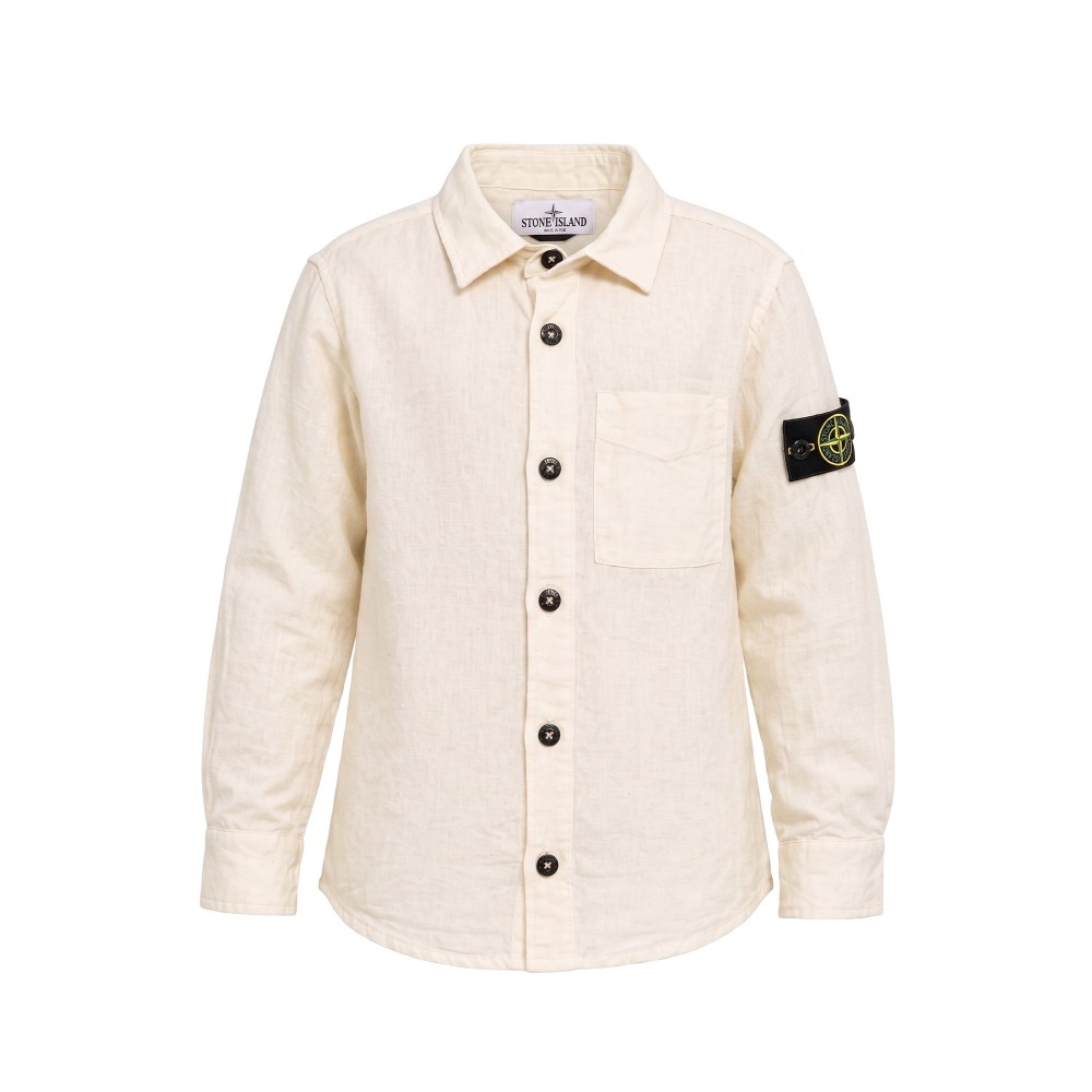 STONE ISLAND Camicia beige...