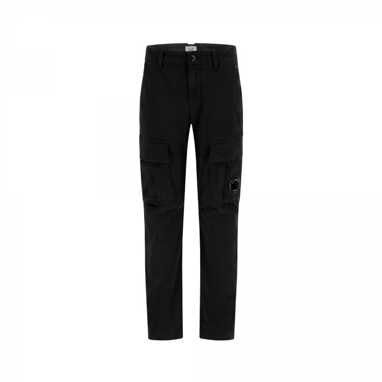 C.P. COMPANY Pantaloni neri cargo bambino