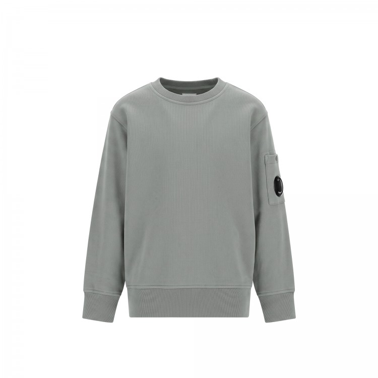 C.P. COMPANY GIROCOLLO M/L.FLINT GREY