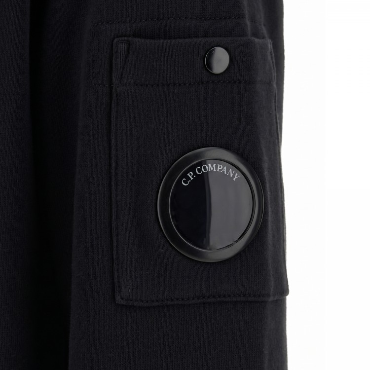 C.P. COMPANY GIROCOLLO M/L.NERO/BLACK