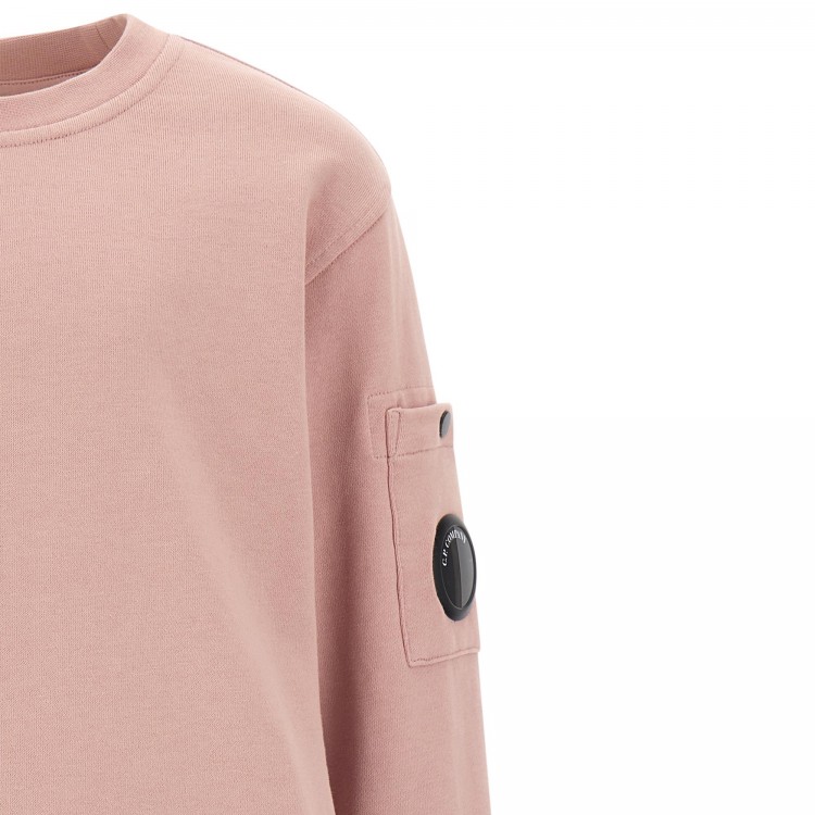 C.P. COMPANY GIROCOLLO M/L.MISTY ROSE