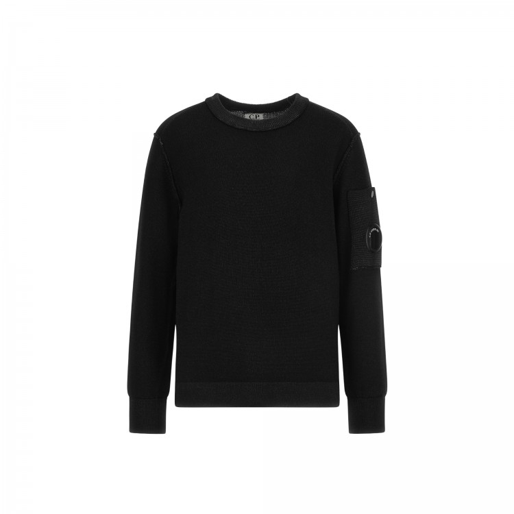 C.P. COMPANY GIROCOLLO M/L.NERO/BLACK