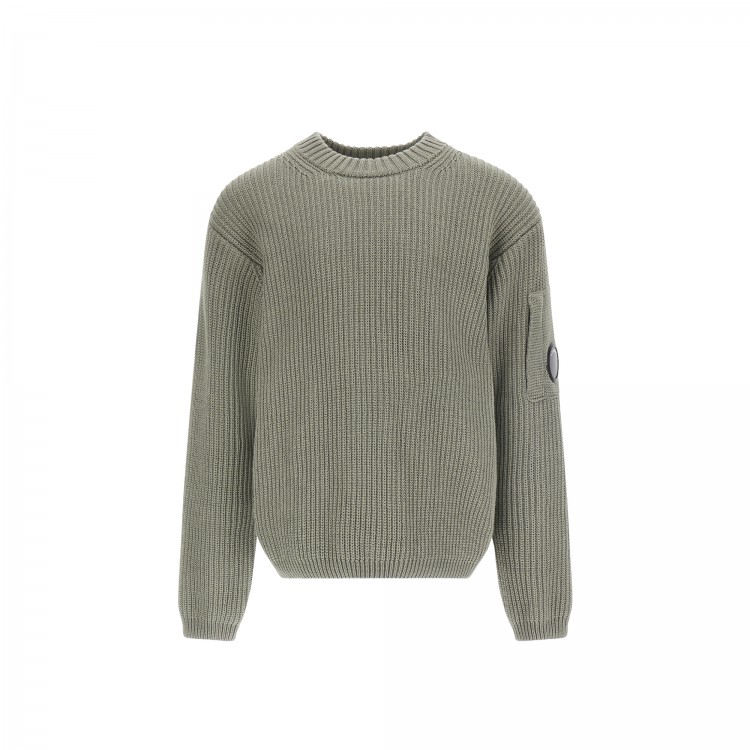 C.P. COMPANY GIROCOLLO M/L.TAUPE GREY
