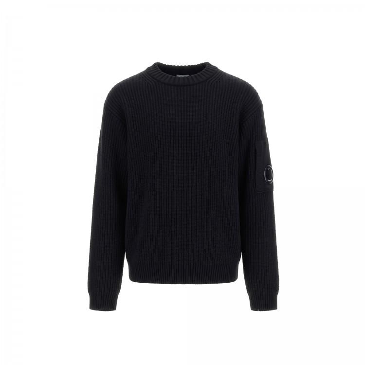 C.P. COMPANY GIROCOLLO M/L.NERO/BLACK