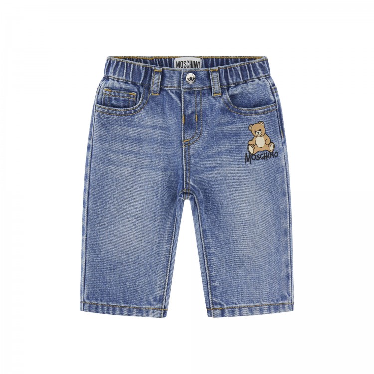 MOSCHINO PANT.LUNGO DENIM.SKY BLUE VINTAGE
