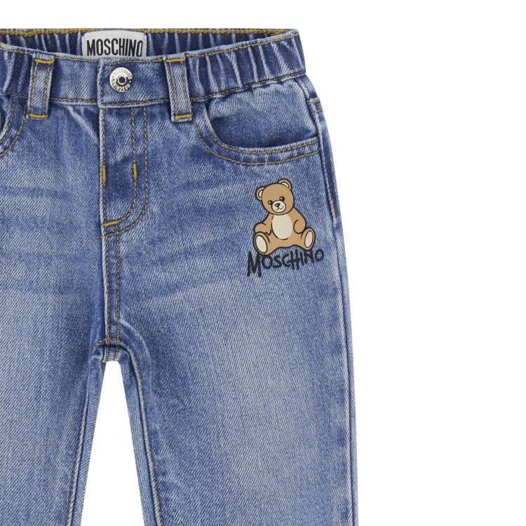 MOSCHINO PANT.LUNGO DENIM.SKY BLUE VINTAGE