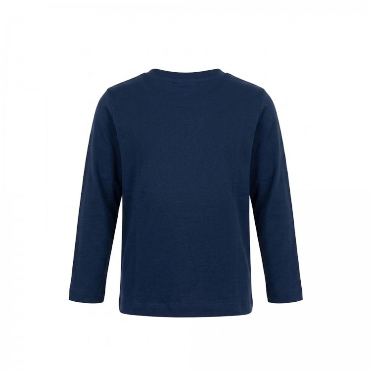 MOSCHINO T-SHIRT M/L.BLU NAVY