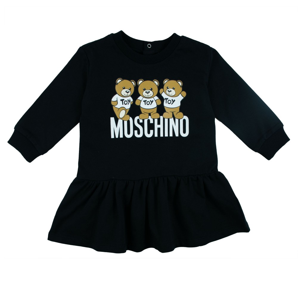 MOSCHINO Abito nero neonata