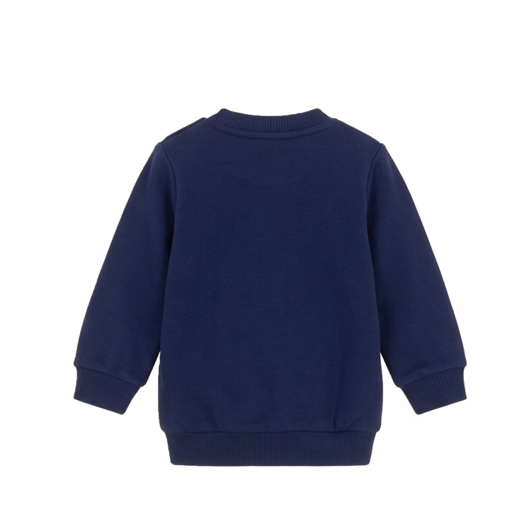 MOSCHINO GIROCOLLO M/L.BLU NAVY