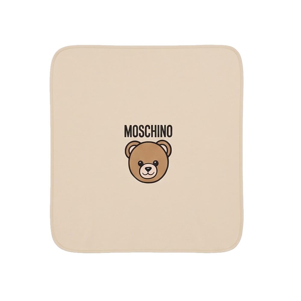 MOSCHINO COPERTA.BEIGE