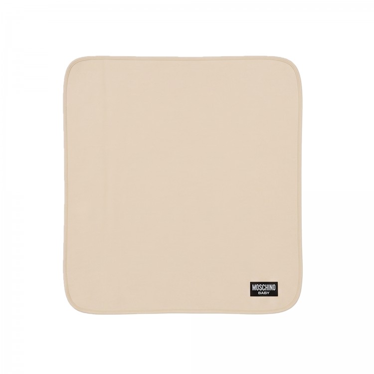 MOSCHINO COPERTA.BEIGE