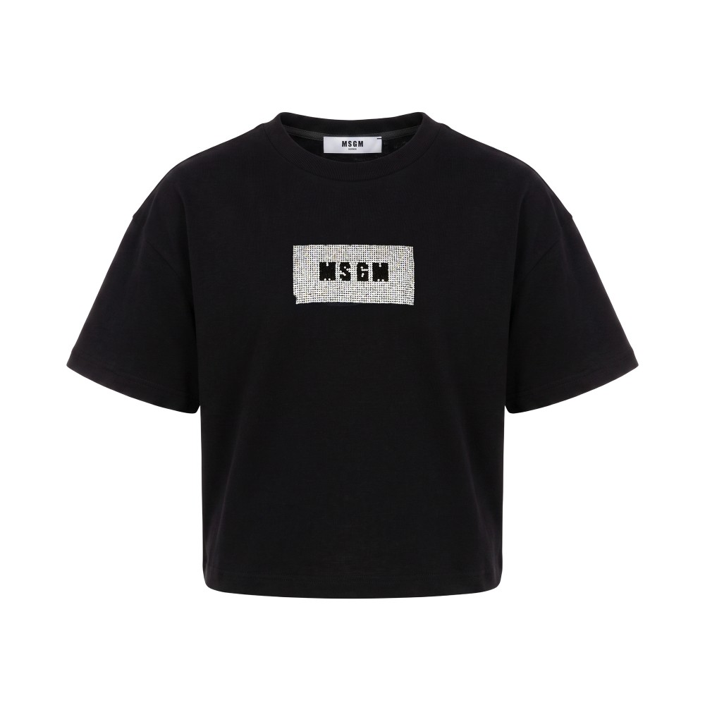 MSGM BOXY JERSEY T-SHIRT...