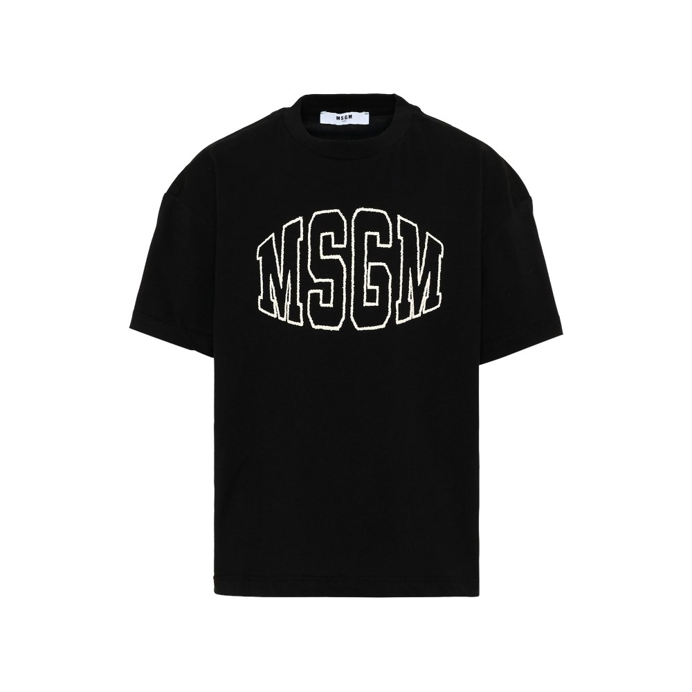 MSGM OVER JERSEY T-SHIRT...