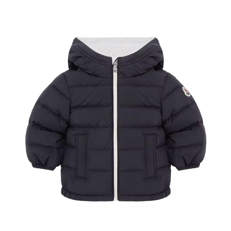 MONCLER Giubbotto blu navy Brannock neonato