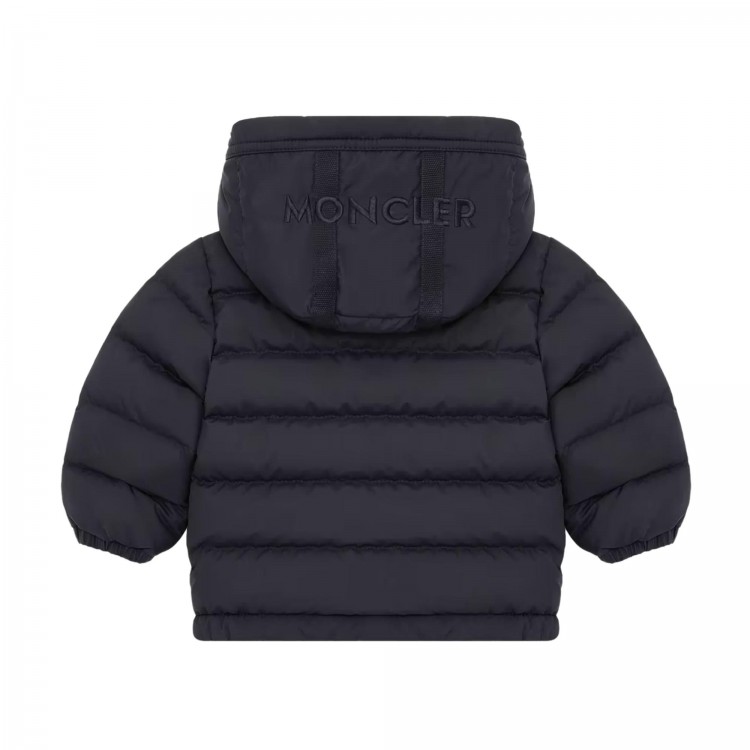 MONCLER Giubbotto blu navy Brannock neonato