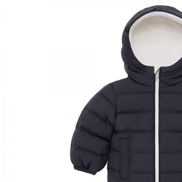 MONCLER Giubbotto blu navy Brannock neonato