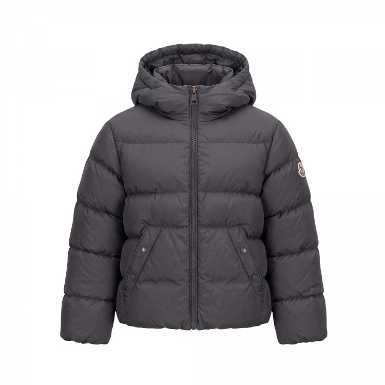 MONCLER Piumino Antracite bambino