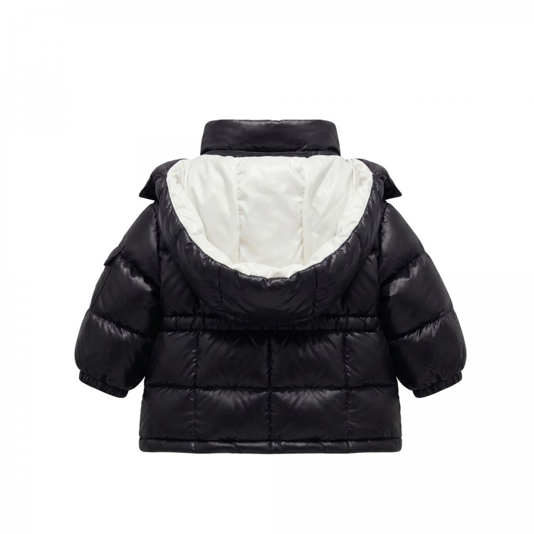 MONCLER Giubbotto nero neonata