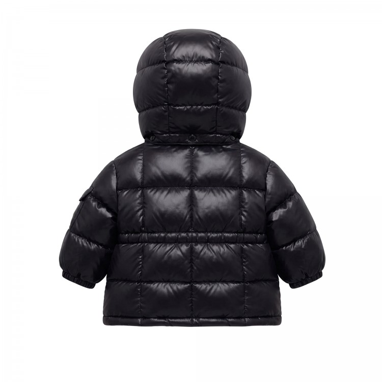 MONCLER Giubbotto nero neonata