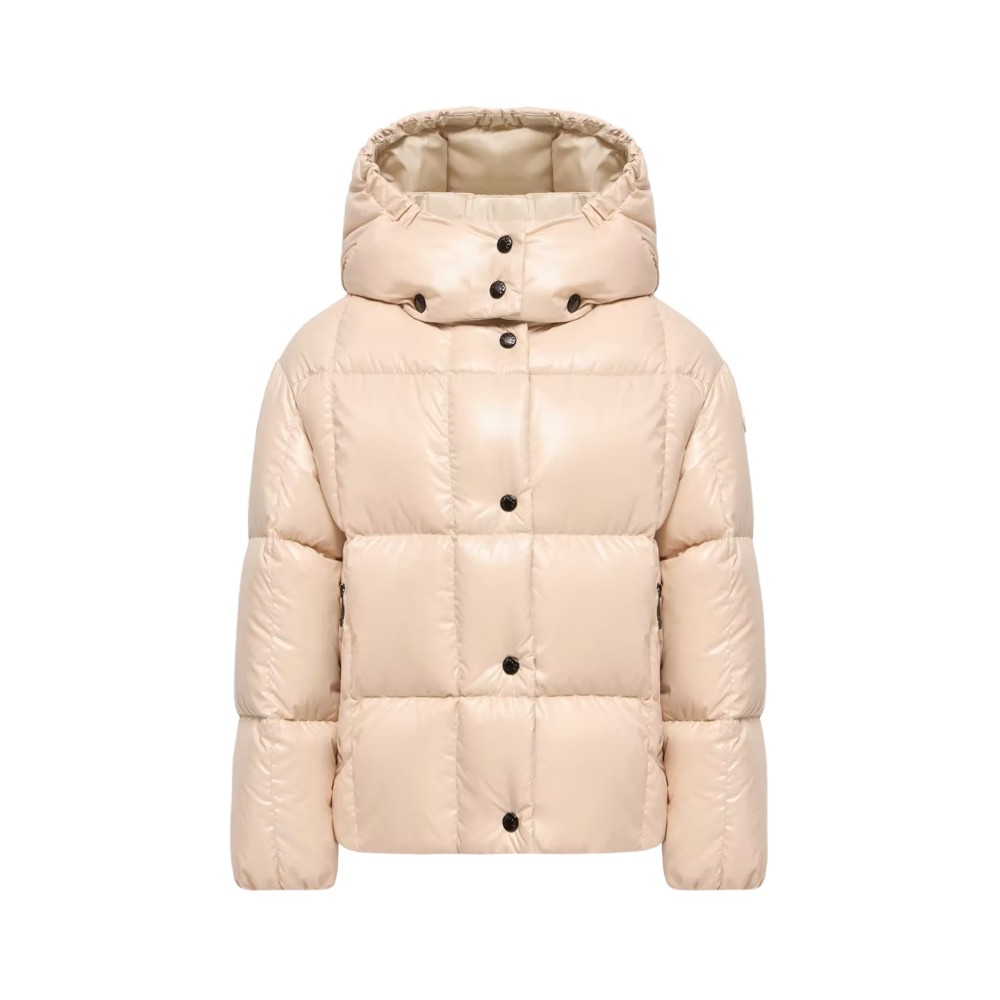 MONCLER Giubbotto beige...