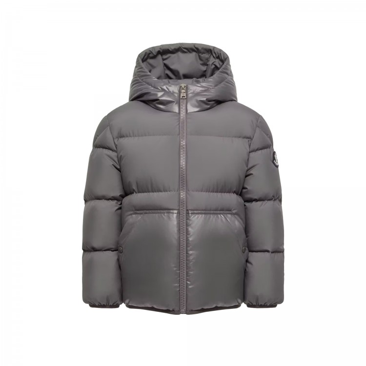 MONCLER Giubbotto antracite Barin bambino